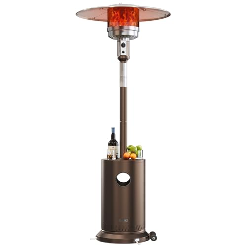 EAST OAK 50,000 BTU Patio Heater with Table