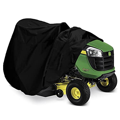Riding Lawn Mower Cover, Waterproof Tractor Cover Fits Decks up to 54