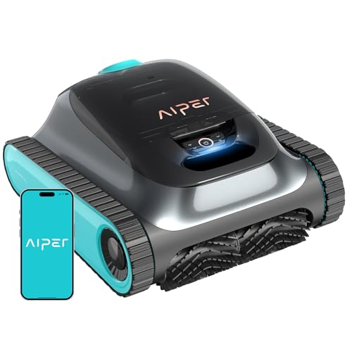 Aiper Scuba S1 2025 Pulitore robotico per piscine, pulizia pareti e linea di galleggiamento, filtrazione ultra-fine, durata della batteria estesa di 180 minuti, Navigazione intelligente WavePath 2.0