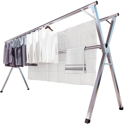 JAUREE Foldable Clothes Drying Rack