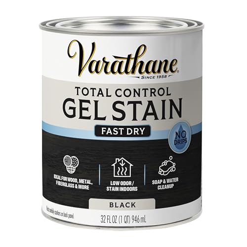 Varathane Black Gel Stain Quart