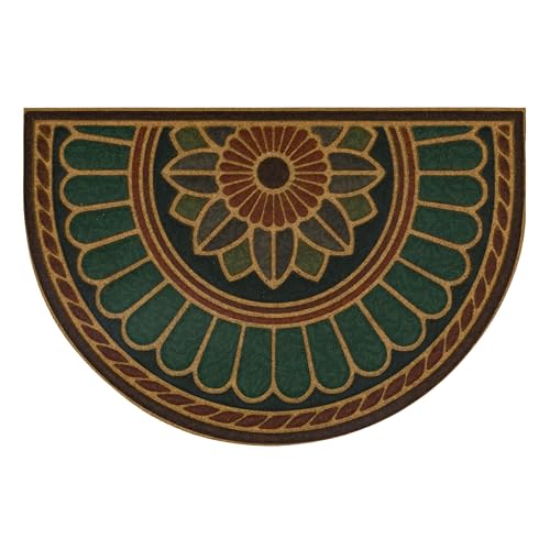 Mohawk Home Swirl Style Casual Ornamental Rust 2' X 3' All Weather Outdoor Door Mat Perfect for Porch, Garage