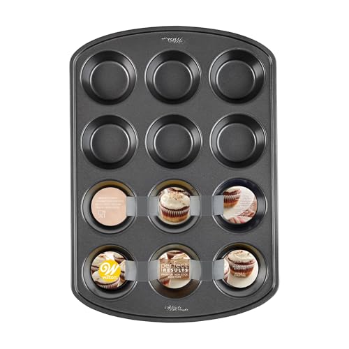 Wilton Gold Non-Stick 12-Cup Muffin Pan