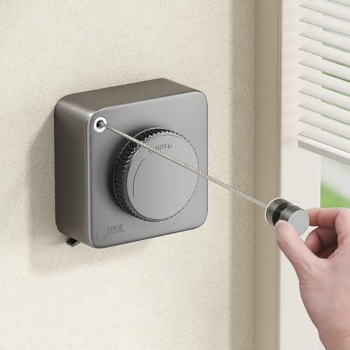 Mustorn Non-Sag Retractable Clothesline