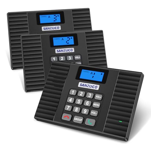 SANZUCO Wireless Home Intercom System