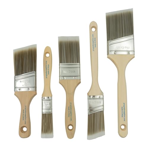 Pro Grade 5-Piece Paint Brush Set