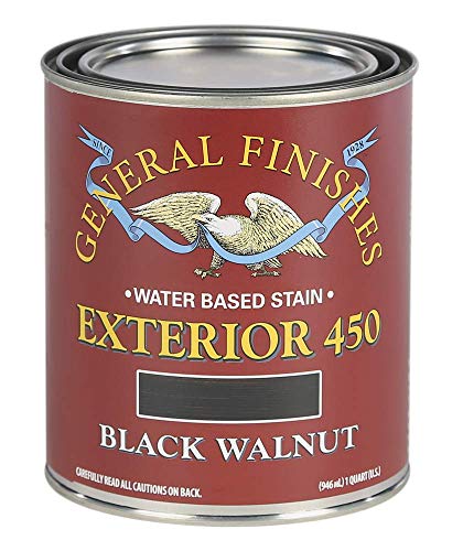 General Finishes Black Walnut Exterior Wood Stain