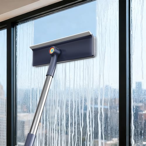 3 in 1 Window Squeegee for Home, Window Cleaning Kit with 60