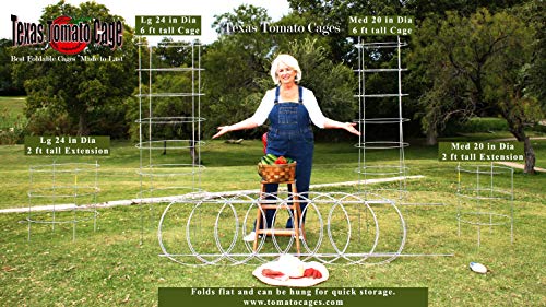Texas Tomato Cages 4 Pack (24 in Dia Large)