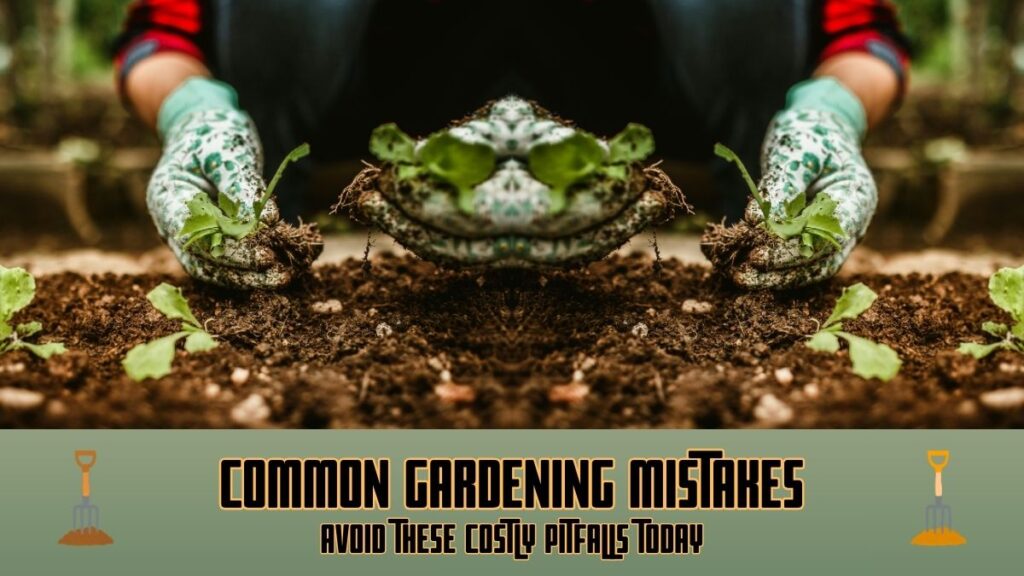 Common Gardening Mistakes