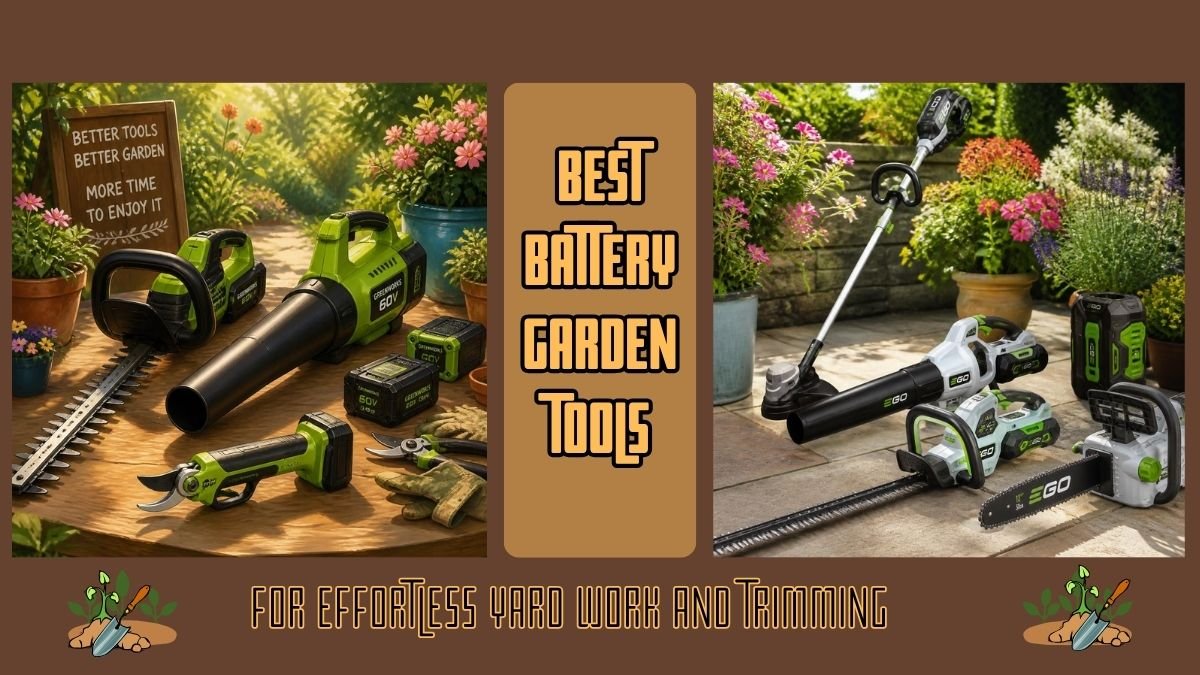 battery garden tools