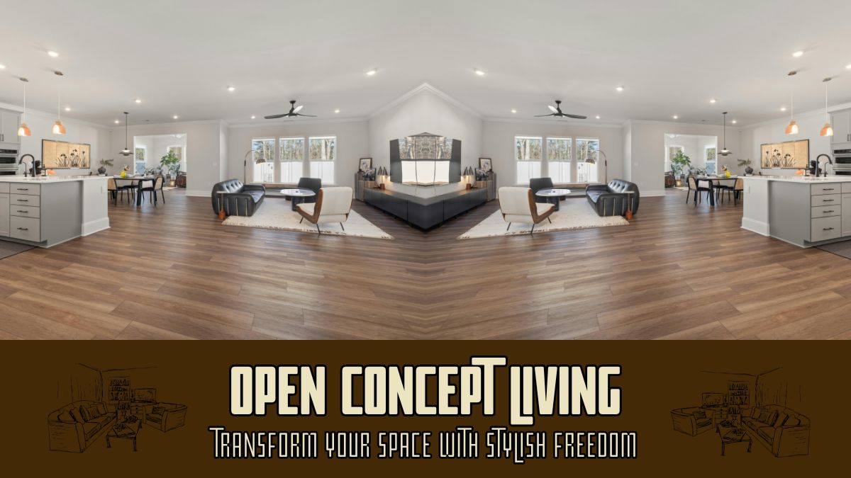 open concept living